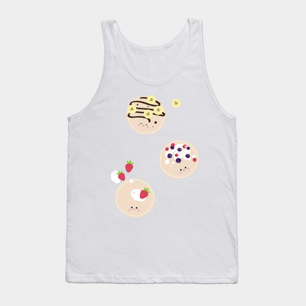 Pancakes for breakfast Tank Top by lauraargh